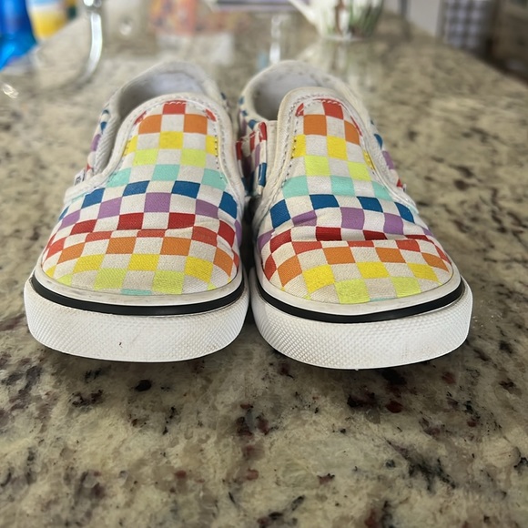 Vans rainbow slip ons - Picture 2 of 6